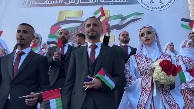 Свадьба в секторе Газа, фото Reuters