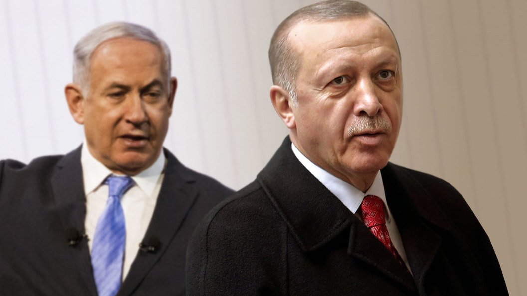 Биньямин Нетаньяху и Реджеп Тайип Эрдоган