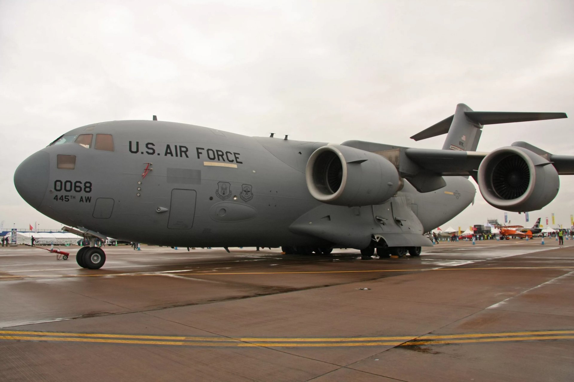 Американские транспортники C-17А Globemaster III