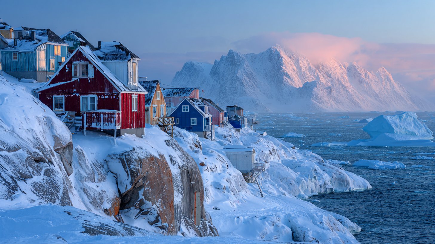 Гренландия. Фото: midjourney.com