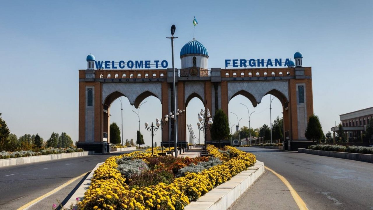 Въезд в Фергану. Фото: соцсети