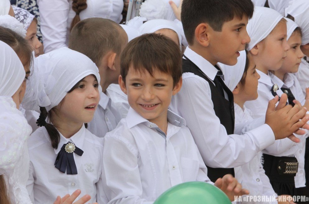 Дети в Чечне. Фото: Грозный-информ