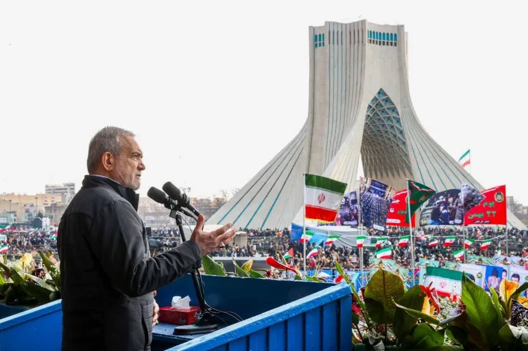 Выступление Масуда Пезешкиана