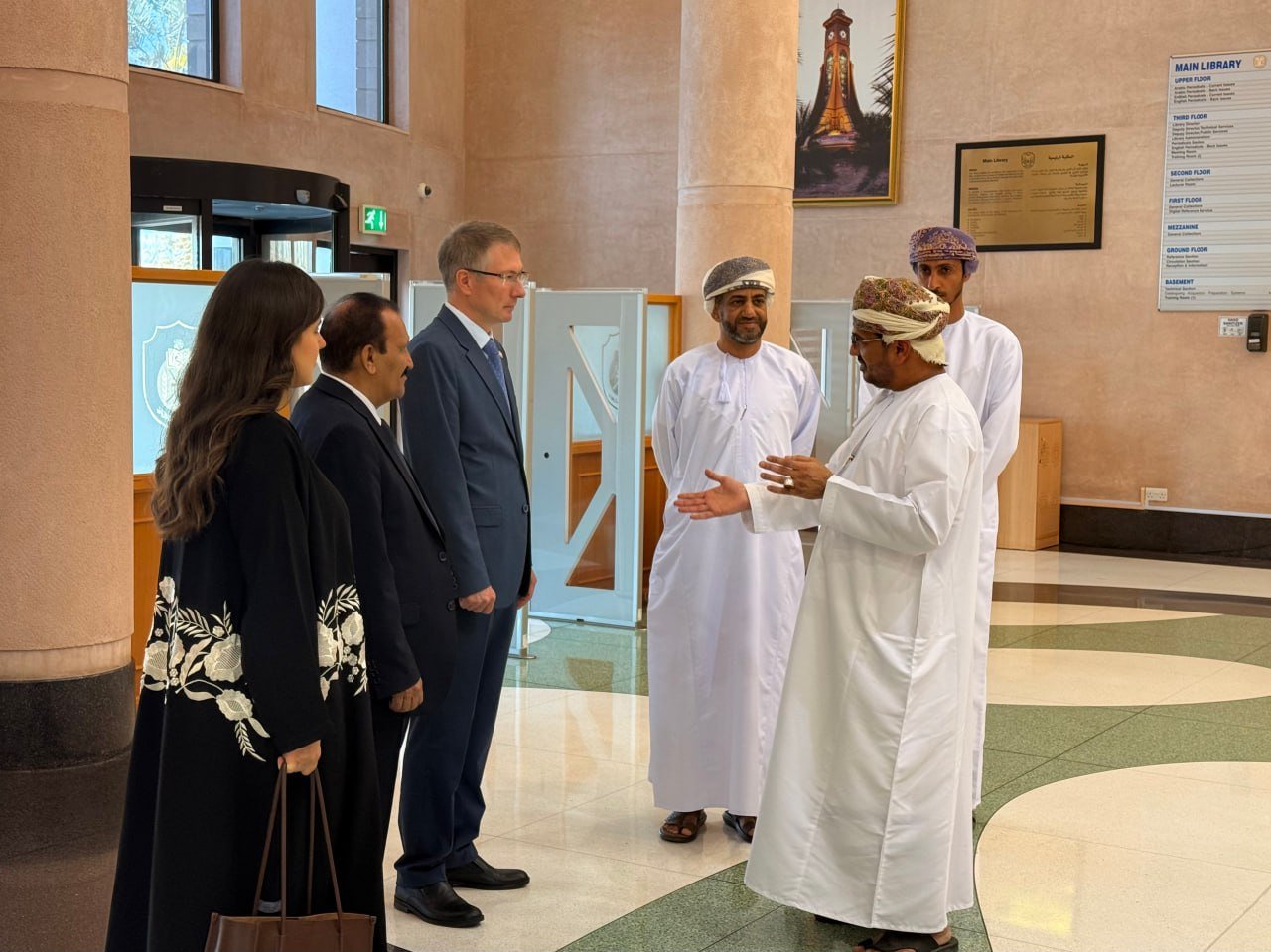 Встреча заместителя председателя ГСВ «Россия – Исламский мир»,Встреча Марата Гатина с участниками и организаторами языковой стажировке в Омане