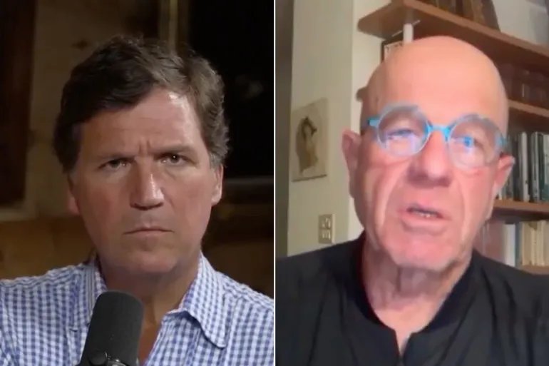 Такер Карлсон и Авраам Бург