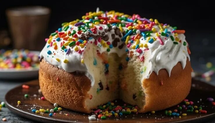 Пасхальный кулич. Фото: соцсети