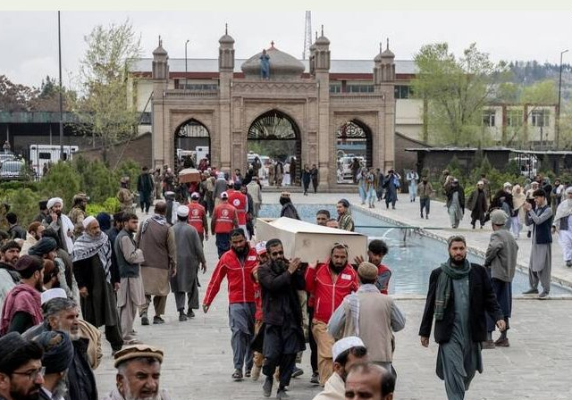 Похороны афганцев, погибших в ходе конфликта с Пакистаном, Кабул, 26.03.26, фото: AFP