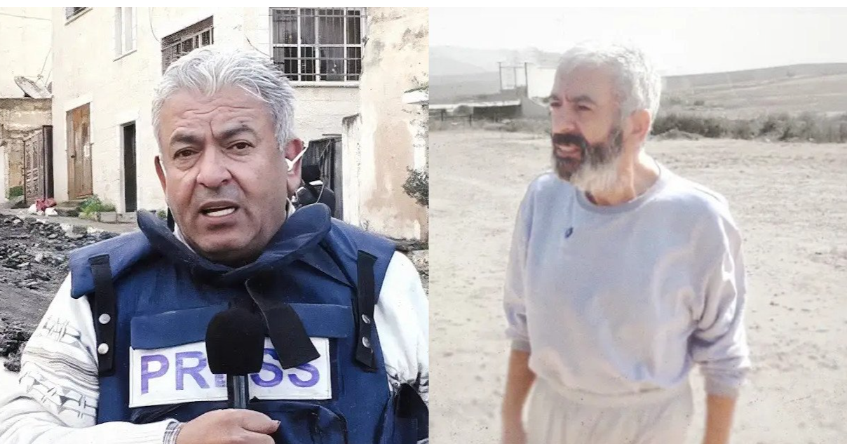 Али Аль-Самуди до израильской тюрьмы и после. Фото: соцсети