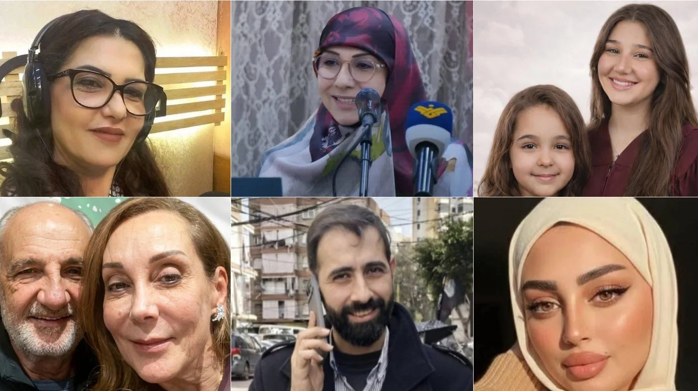 Убитые в Ливане 8 апреля 2026 года мирные жители, фото: The Middle East Eye