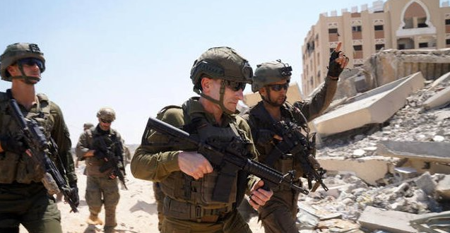 Амир Барам в секторе Газа, фото: AFP